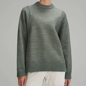 Lululemon Cotton-Blend Crewneck Sweater